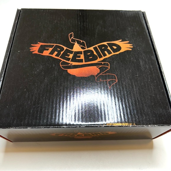 Freebird Bond Black Distressed Block Heel Sandals Multi Strap & Buckle Size 10 - Picture 3 of 16